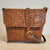 Hand tooled leather bag for women, leather women purse, shoulder bag.