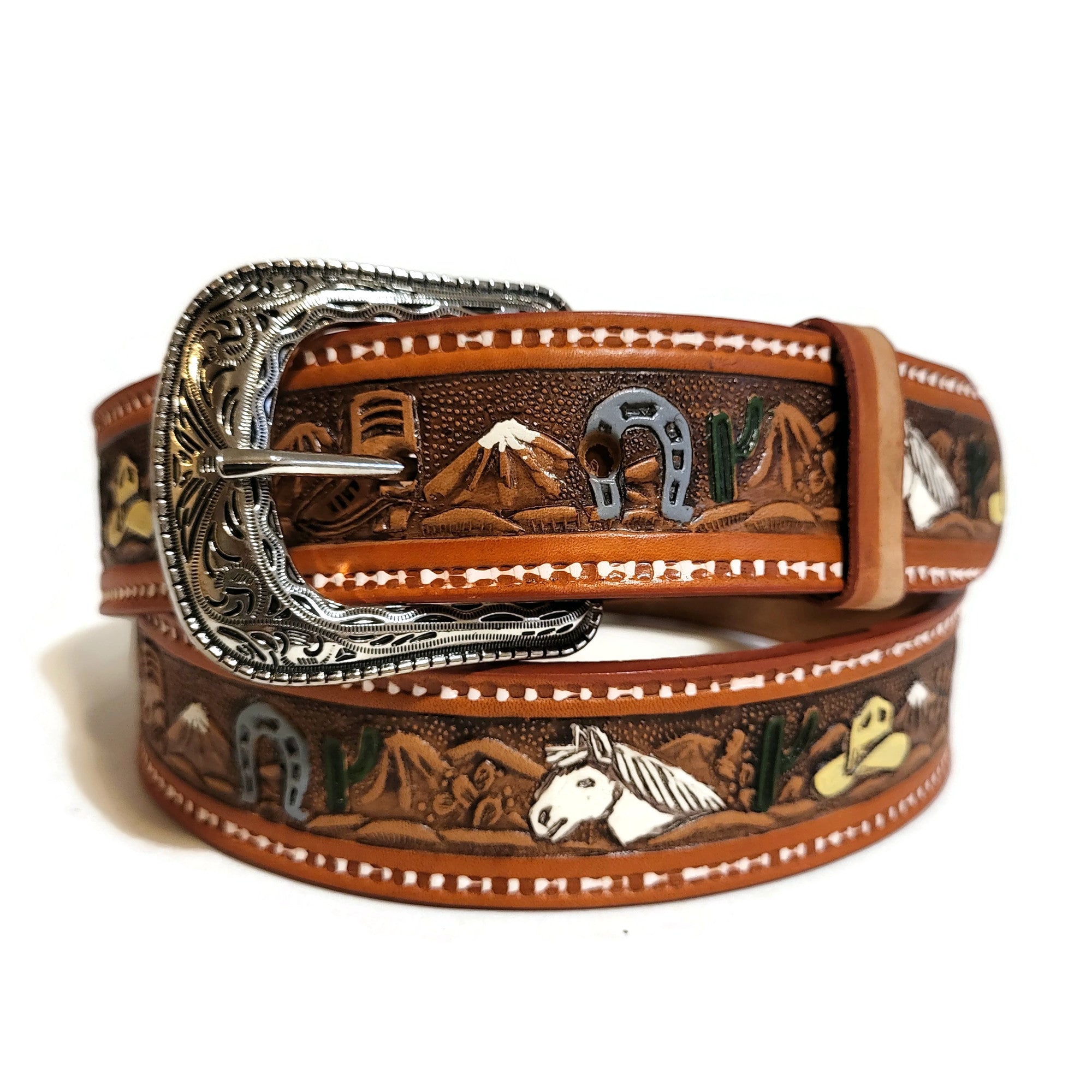 Western Leather Belt for men, brown belt, real leather belt for men, casual belt for men, jeans belt