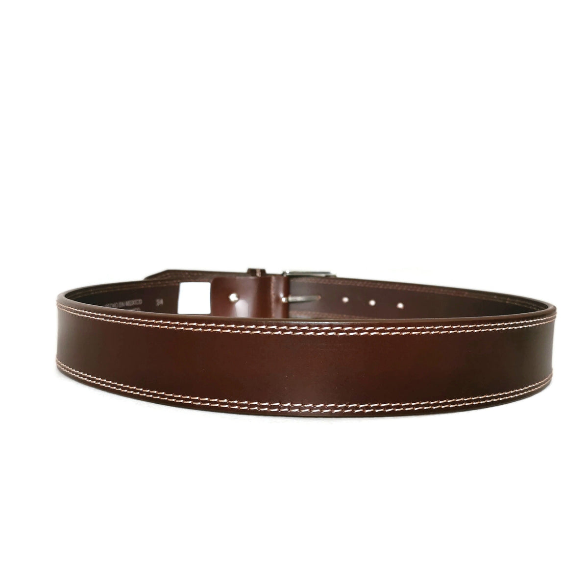 Full Grain Brown Leather Belt for Men: Handcrafted,    Casual  Dress Belt