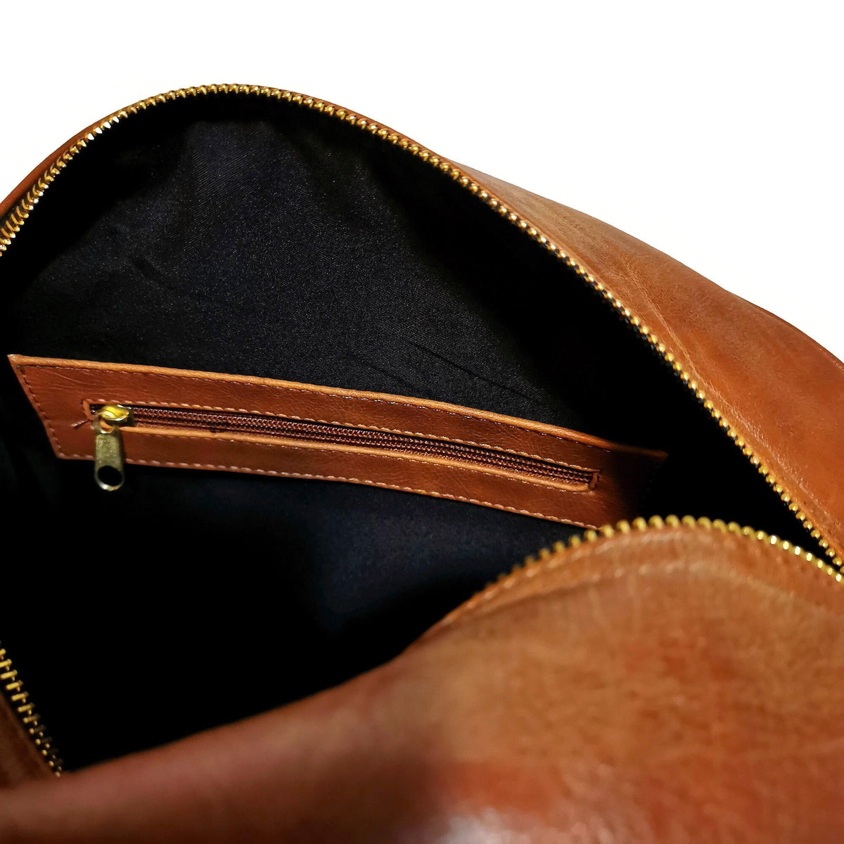 Embossed Faux Leather Shoulder Bag: Handmade Boho Handbag