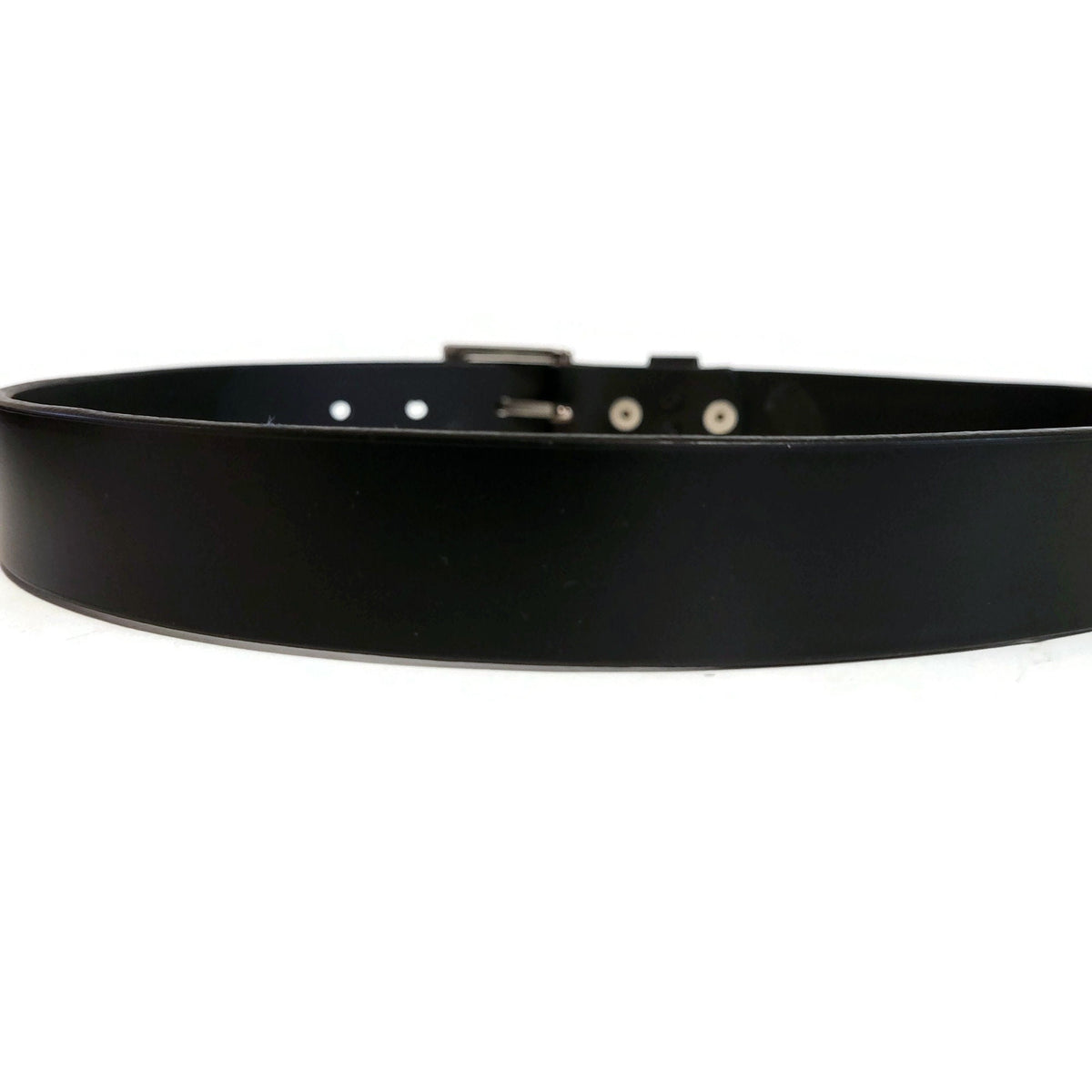 Black Full Grain Leather Kids Belt Personalized with Removable  Buckle, Belt for Boy