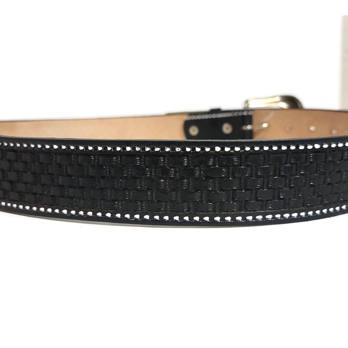 Personalized Black Embossed Western Cowboy Belt for Men, Removable  Buckle