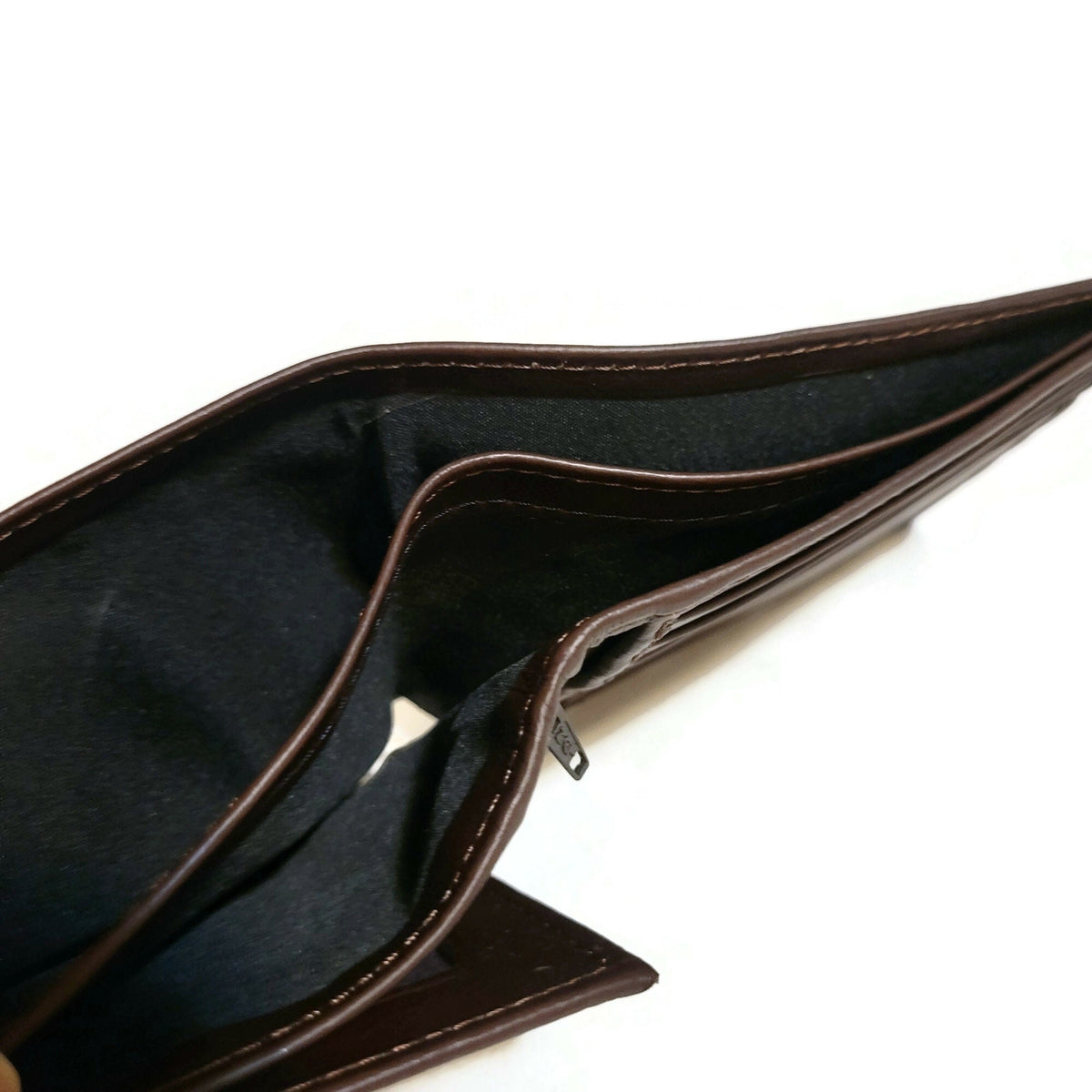 Handmade Brown Leather Wallet: Slim, 13 Card Slots, Compact Design