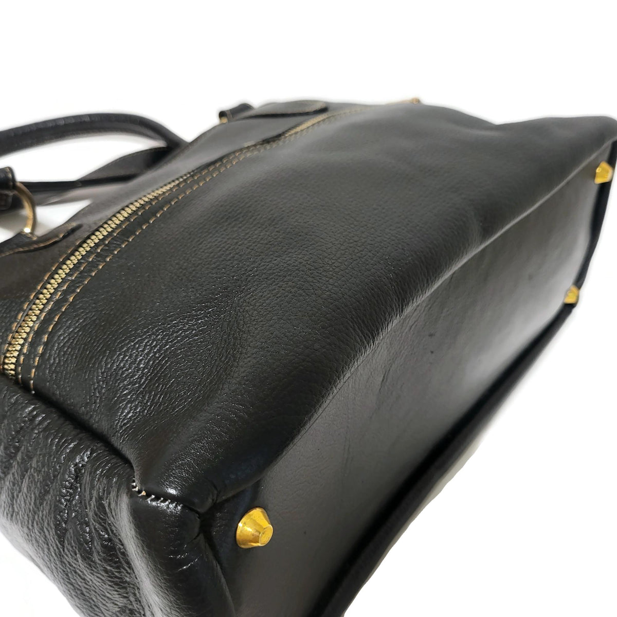 Black Leather Crossbody Bag: Genuine Cowhide Handbag, Shoulder Bag