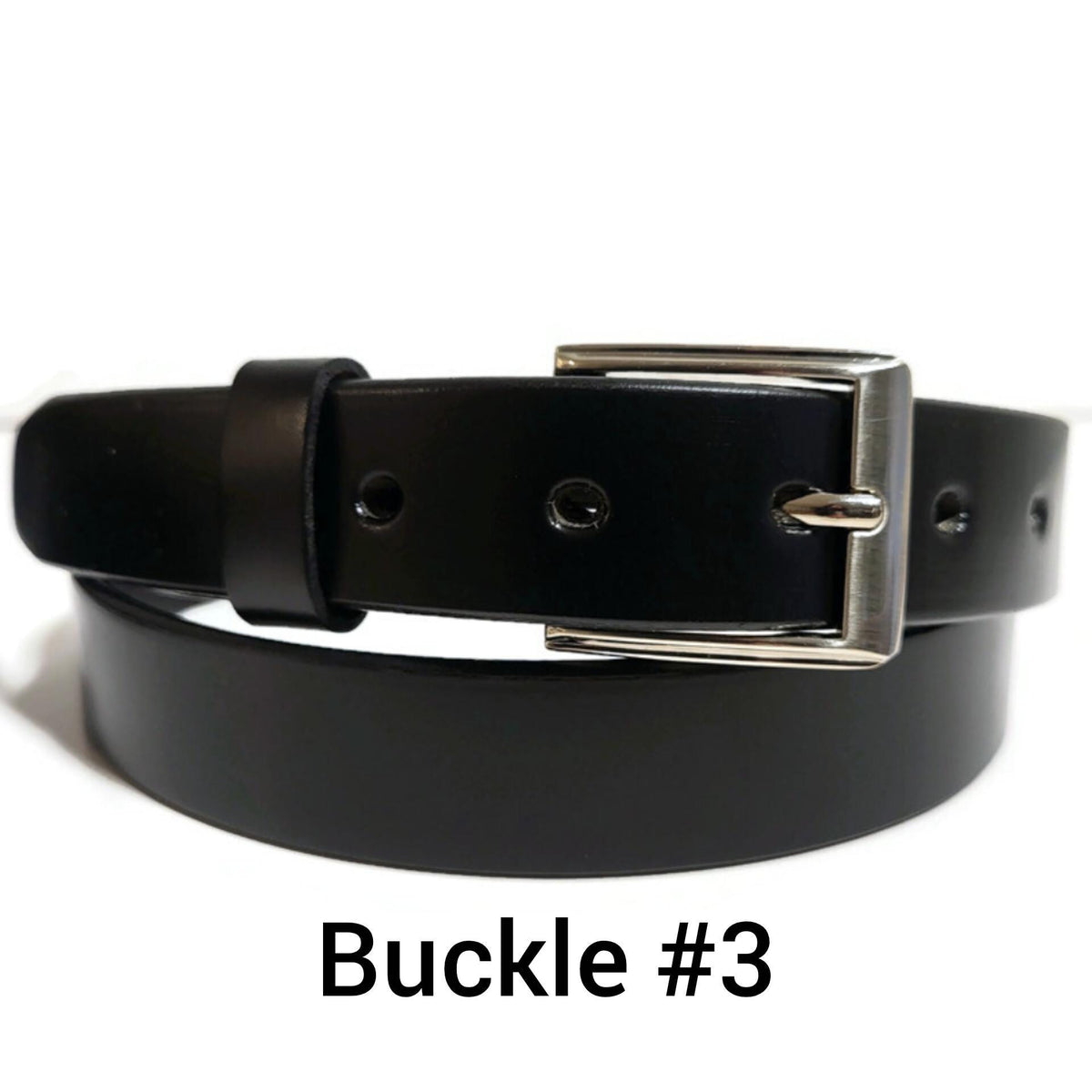 Black Full Grain Leather Kids Belt Personalized with Removable  Buckle, Belt for Boy