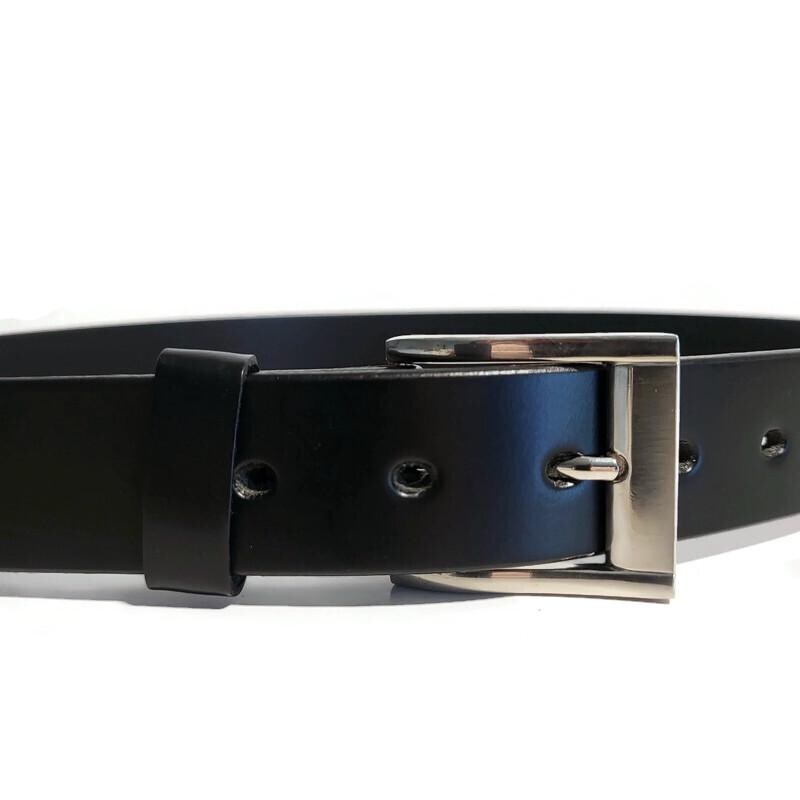 Personalized Black  Leather Belt for Men, Removable Buckle, Casual, Gift for Him
