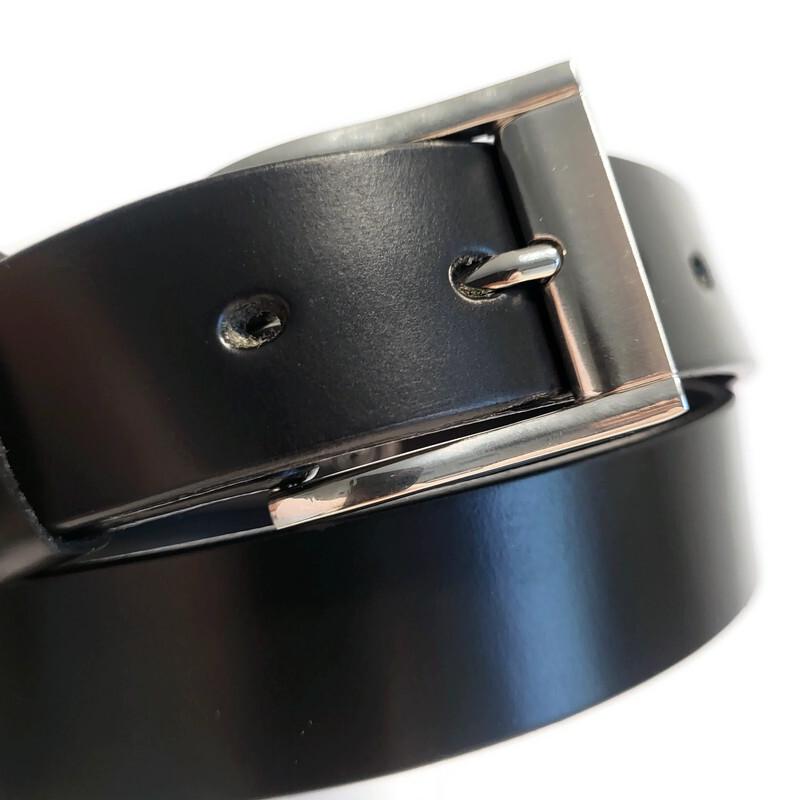 Personalized Black  Leather Belt for Men, Removable Buckle, Casual, Gift for Him