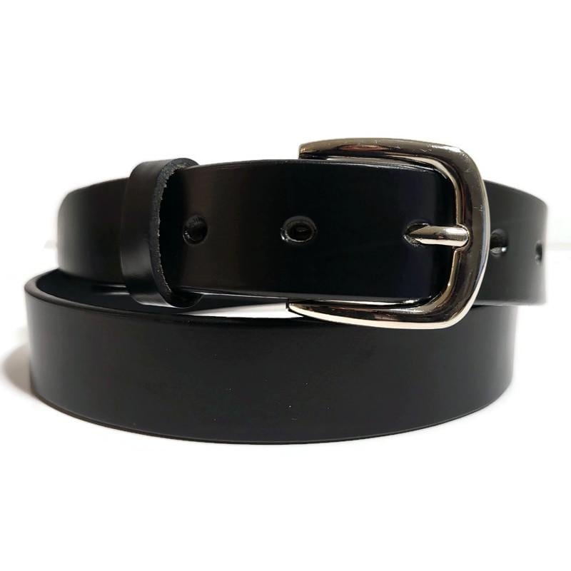 Black Full Grain Leather Kids Belt Personalized with Removable  Buckle, Belt for Boy