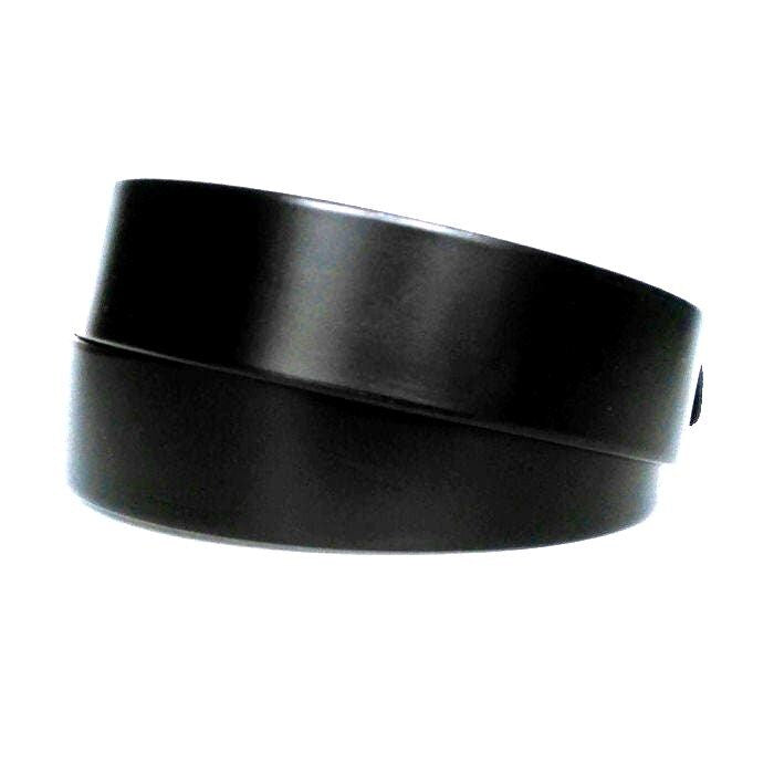Personalized Black Leather Belt for Men, Casual Dress Belt, Removable Buckle