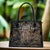 hand tooled leather bag for women