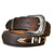 brown leather belt for men 