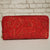 red leather wallet for women
