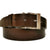 Cinturón de cuero marrón para hombre, cinturón de hombre hecho a mano de cuero de plena flor, cinturón de cuero para él