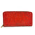 red wallet for women